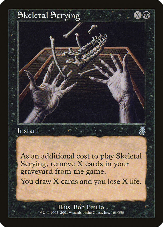 Skeletal Scrying [Odyssey] | Total Play