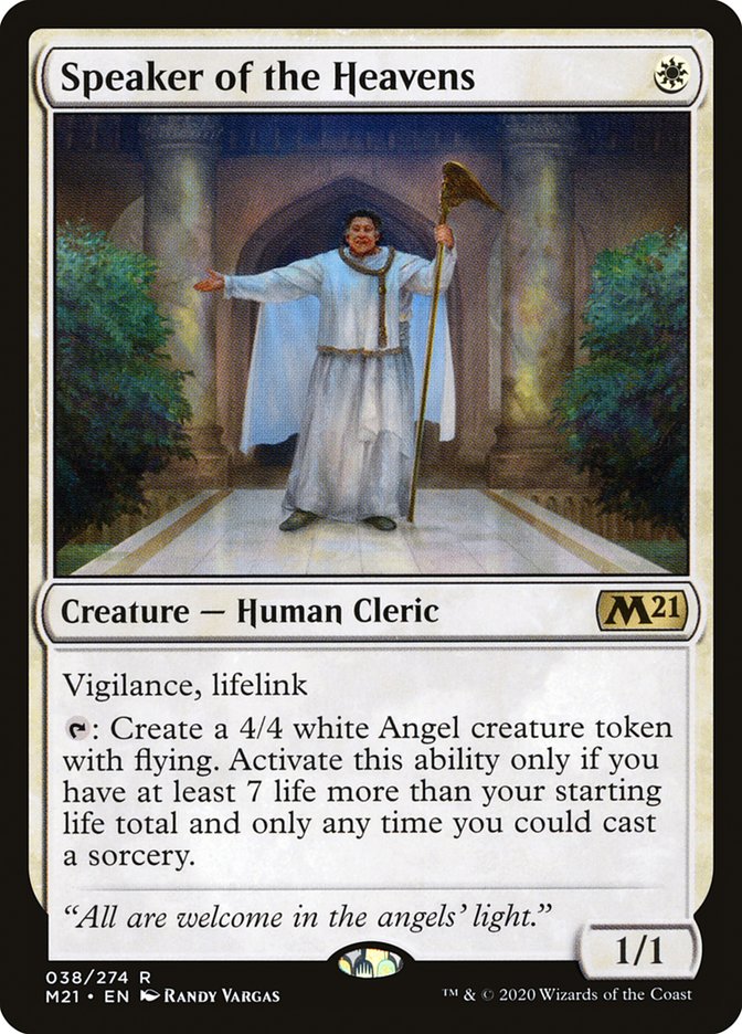 Speaker of the Heavens [Core Set 2021] | Total Play