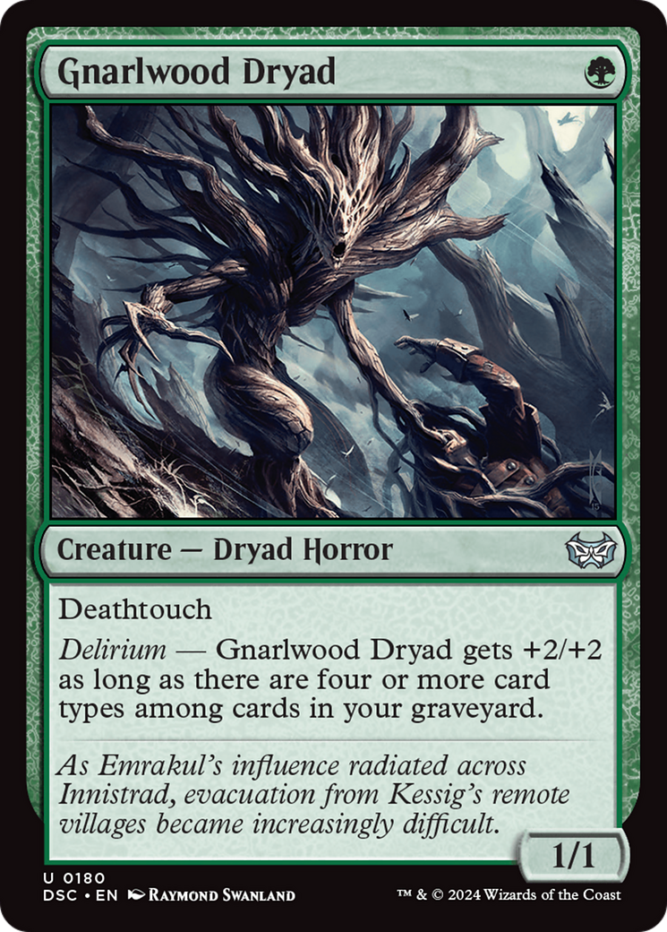 Gnarlwood Dryad [Duskmourn: House of Horror Commander] | Total Play