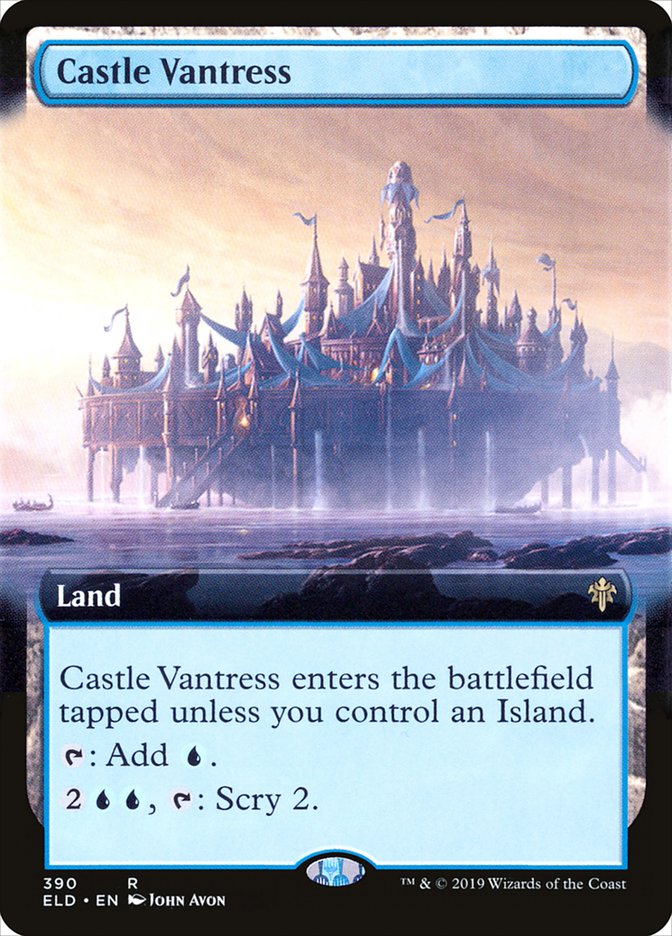 Castle Vantress (Extended Art) [Throne of Eldraine] | Total Play