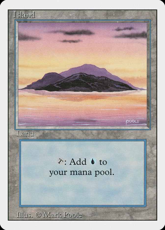 Island (Sunset / Signature on Right) [Revised Edition] | Total Play