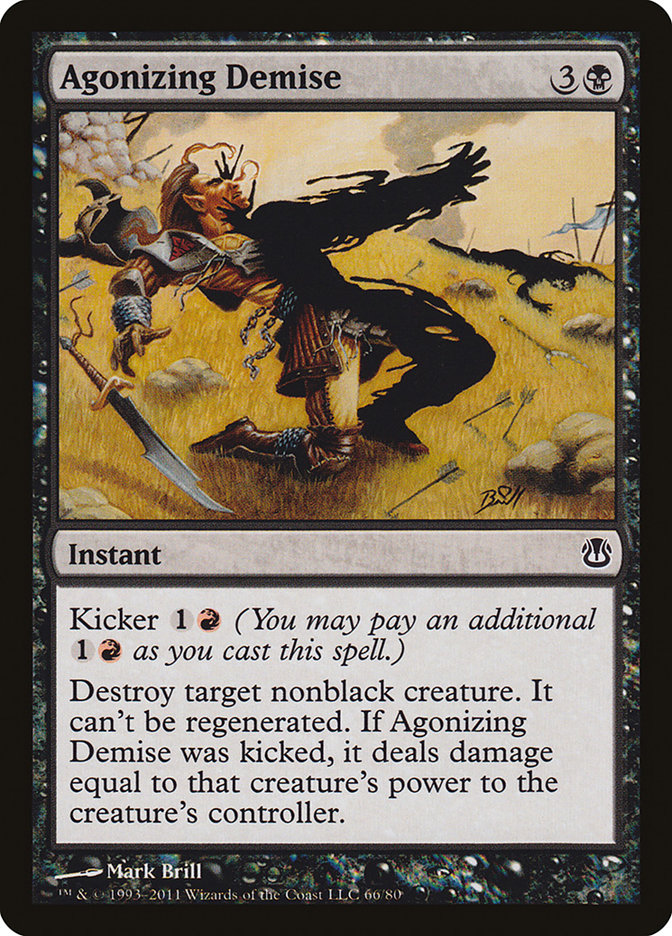 Agonizing Demise [Duel Decks: Ajani vs. Nicol Bolas] | Total Play