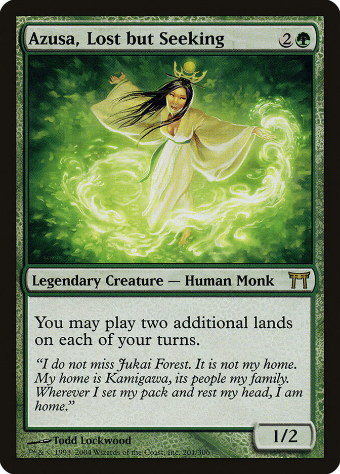 Azusa, Lost but Seeking [Champions of Kamigawa] | Total Play