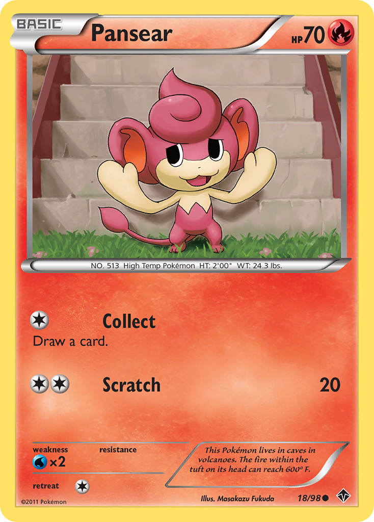Pansear (18/98) [Black & White: Emerging Powers] | Total Play