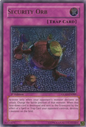 Security Orb [GLAS-EN089] Ultimate Rare | Total Play