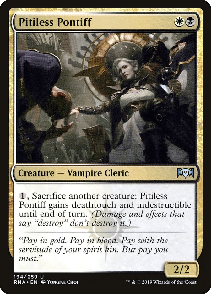 Pitiless Pontiff [Ravnica Allegiance] | Total Play
