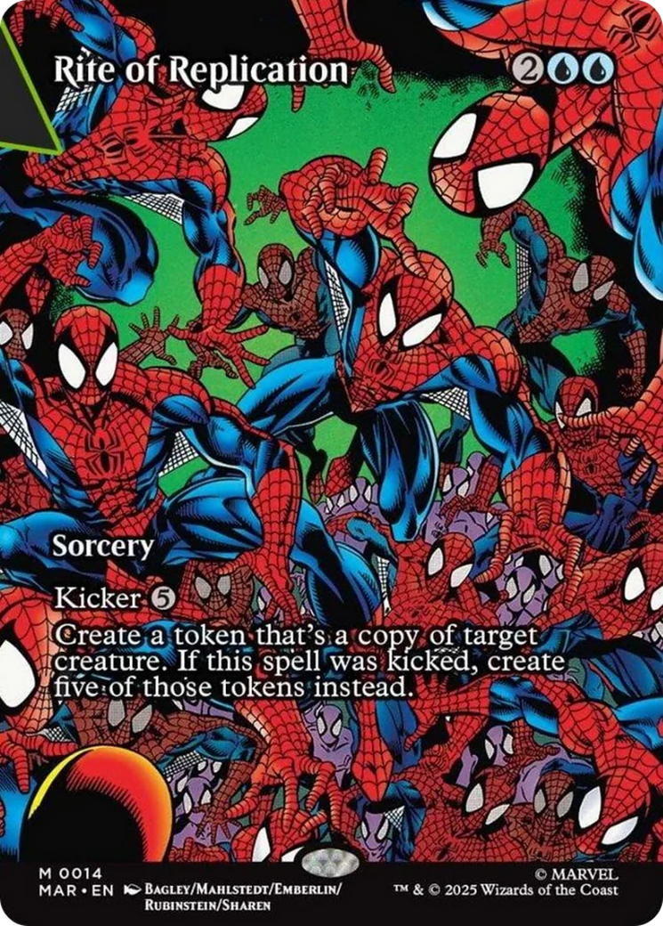 Rite of Replication (Borderless) [Marvel's Spider-Man: Eternal-Legal] | Total Play