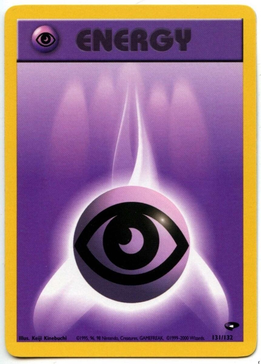 Psychic Energy (131/132) [Gym Heroes Unlimited] | Total Play