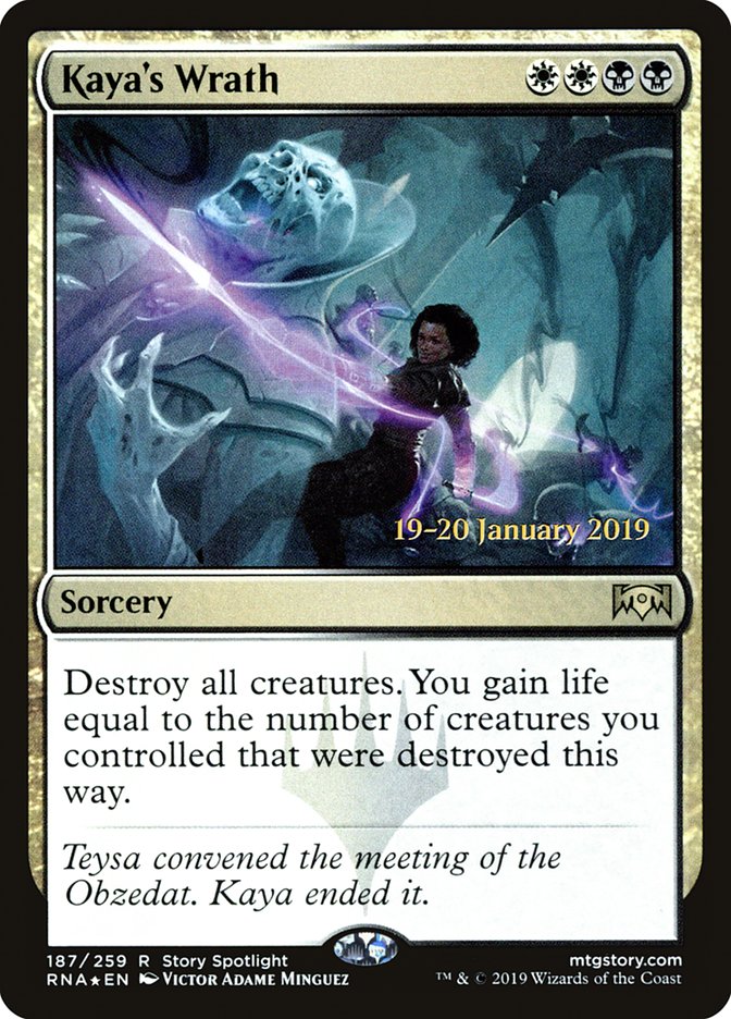 Kaya's Wrath [Ravnica Allegiance Prerelease Promos] | Total Play