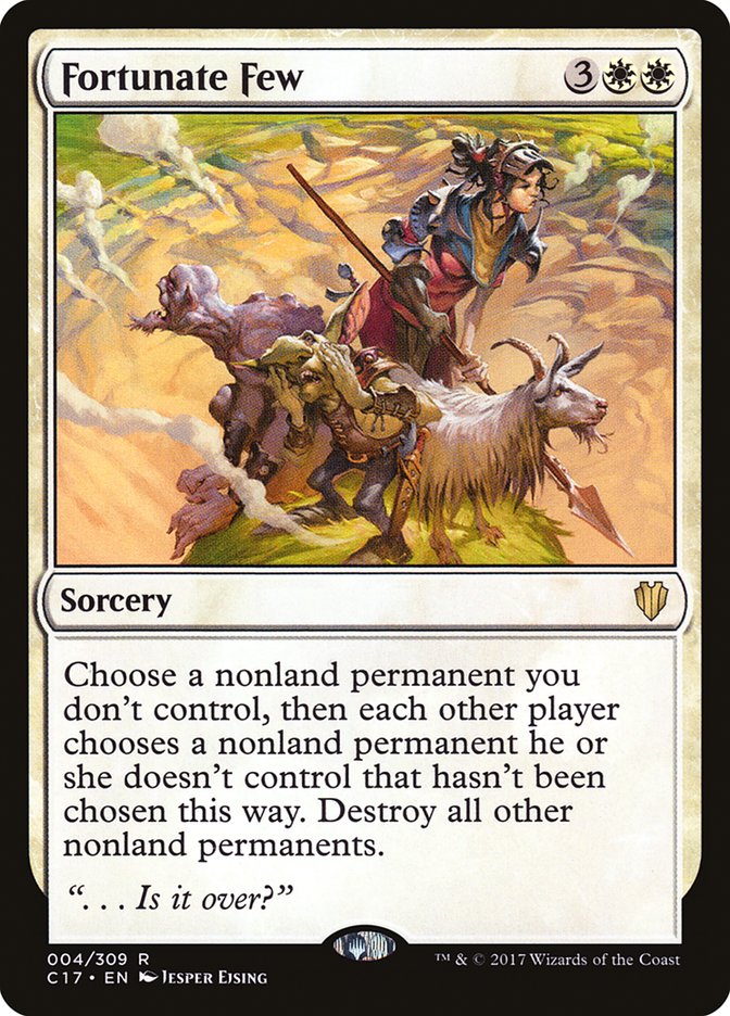 Fortunate Few [Commander 2017] | Total Play