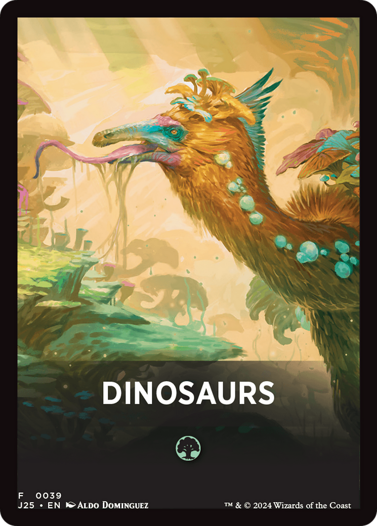 Dinosaurs Theme Card [Foundations Jumpstart Front Cards] | Total Play