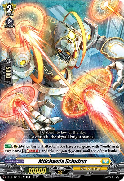 Milchweis Schutzer (D-BT06/090EN) [Blazing Dragon Reborn] | Total Play