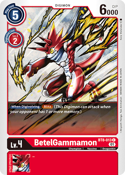 BetelGammamon [BT8-013] [New Awakening] | Total Play