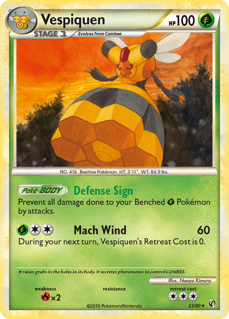 Vespiquen (23/90) [HeartGold & SoulSilver: Undaunted] | Total Play