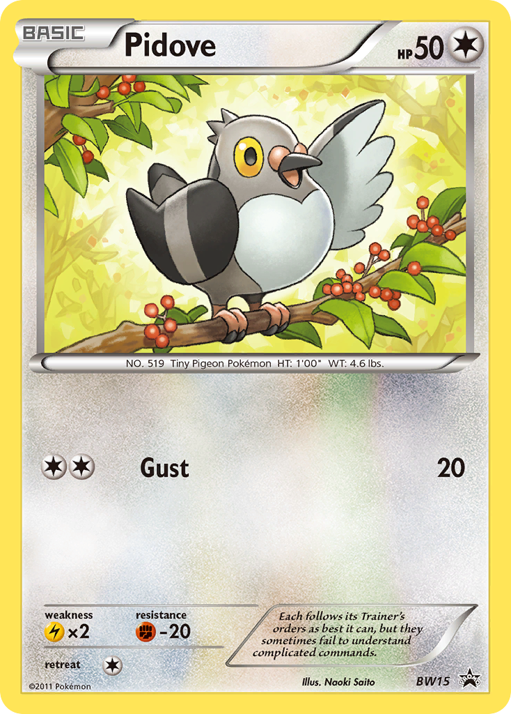 Pidove (BW15) [Black & White: Black Star Promos] | Total Play