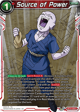 Source of Power (BT14-030) [Cross Spirits] | Total Play