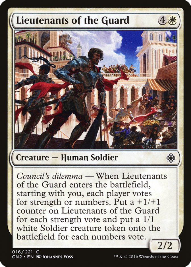 Lieutenants of the Guard [Conspiracy: Take the Crown] | Total Play