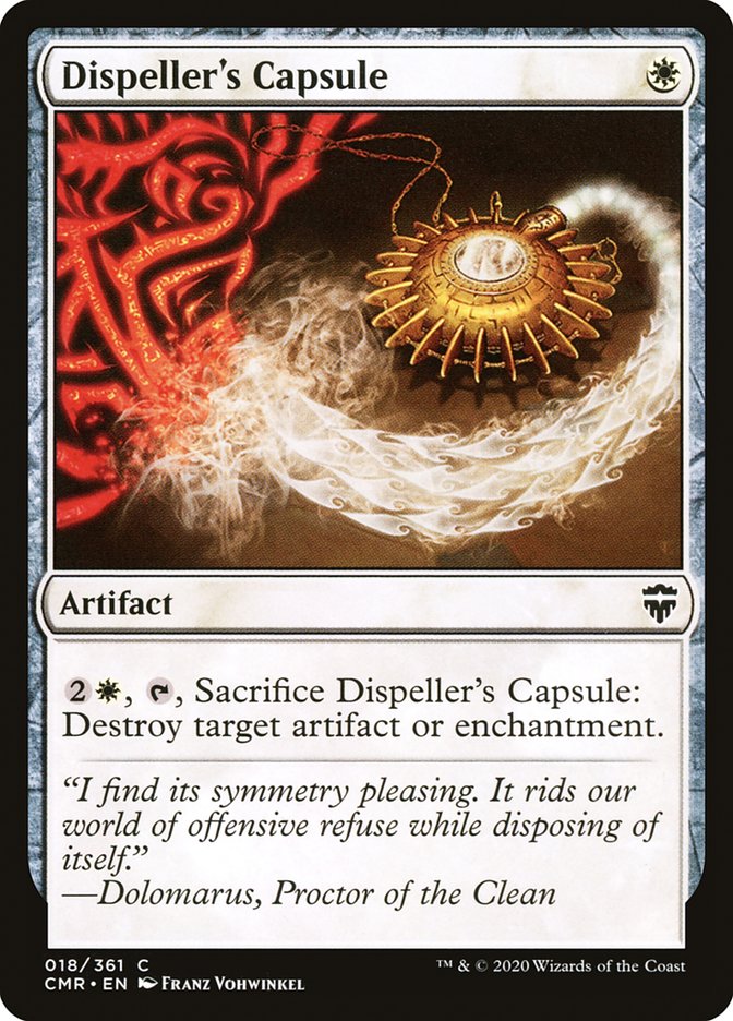 Dispeller's Capsule [Commander Legends] | Total Play