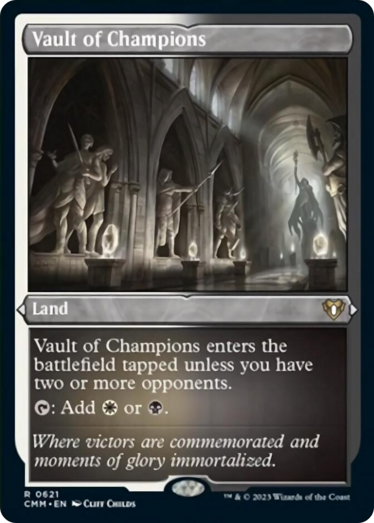 Vault of Champions (Foil Etched) [Commander Masters] | Total Play