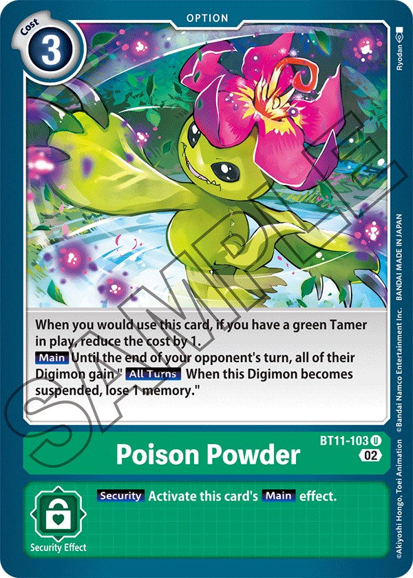 Poison Powder [BT11-103] [Dimensional Phase] | Total Play