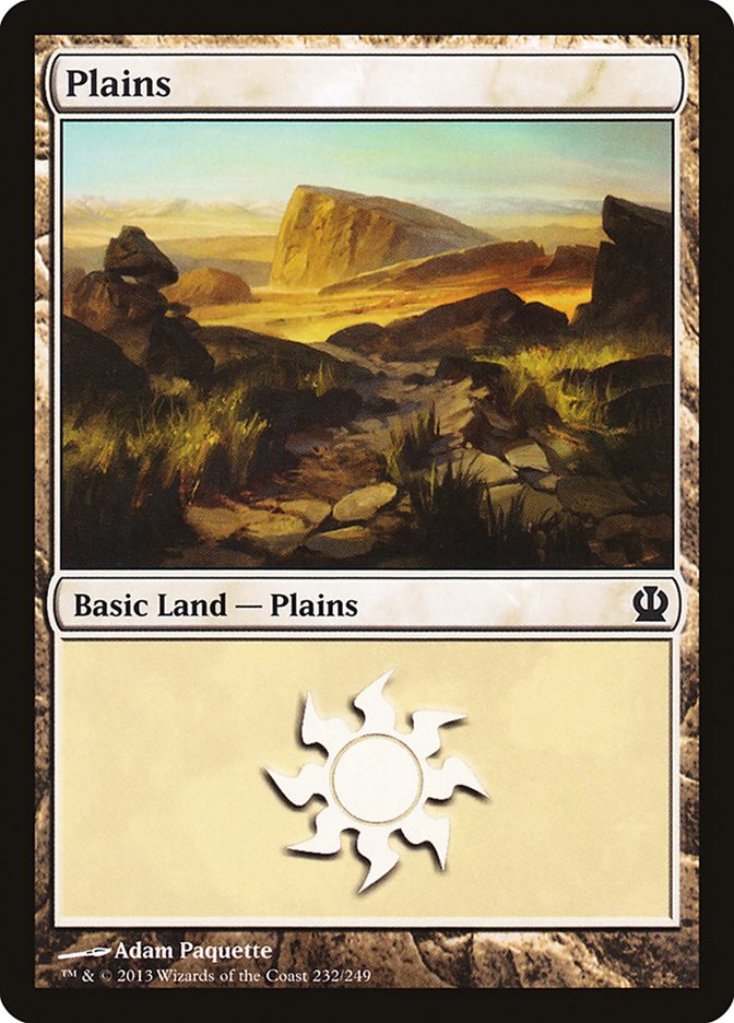 Plains (232) [Theros] | Total Play