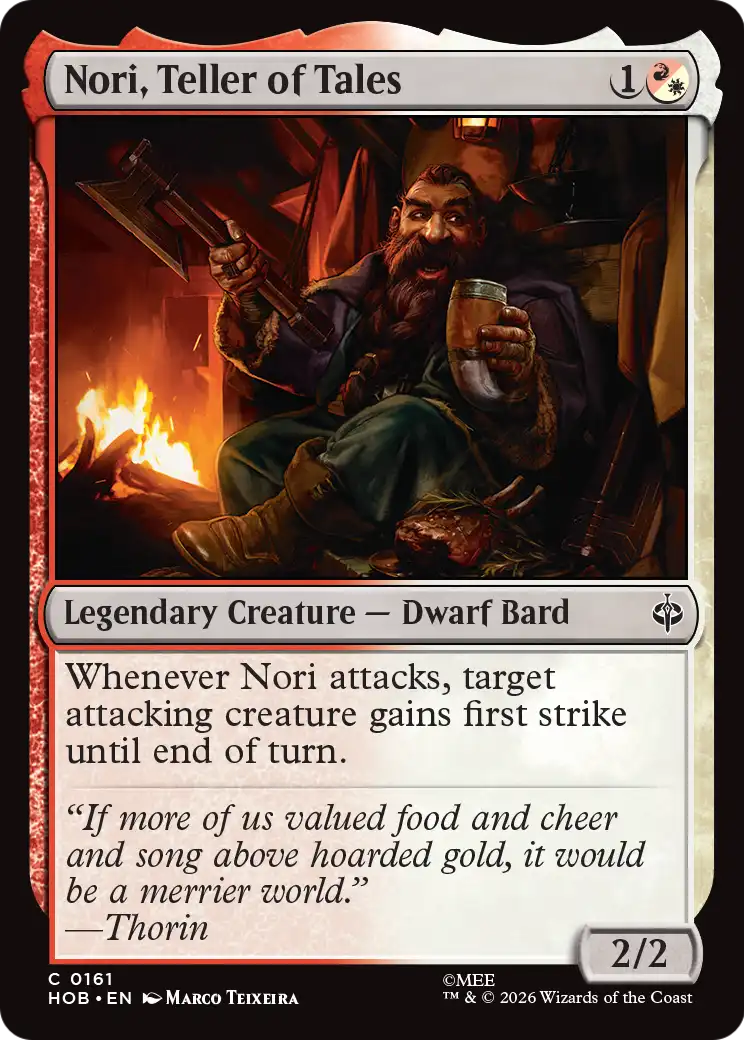 Nori, Teller of Tales [The Hobbit] | Total Play