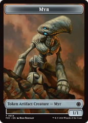 Thopter // Myr Double-Sided Token [Foundations Commander Tokens] | Total Play