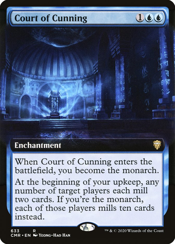 Court of Cunning (Extended Art) [Commander Legends] | Total Play