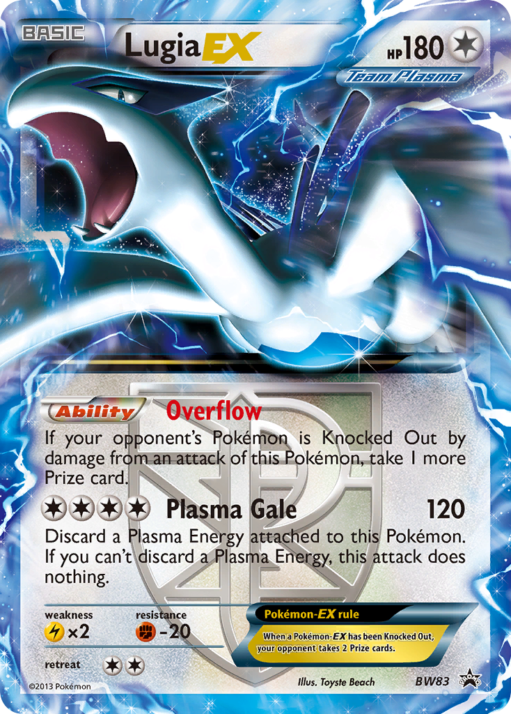 Lugia EX (BW83) [Black & White: Black Star Promos] | Total Play