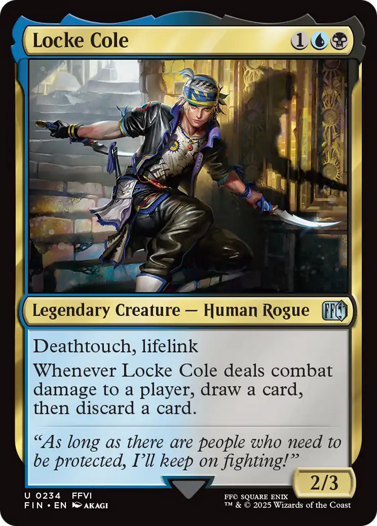 Locke Cole [FINAL FANTASY] | Total Play