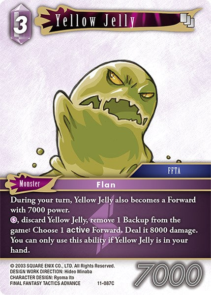 Yellow Jelly [Opus XI] | Total Play