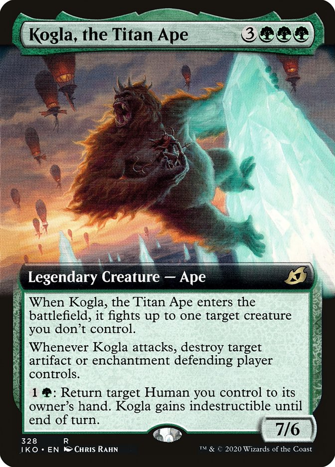 Kogla, the Titan Ape (Extended Art) [Ikoria: Lair of Behemoths] | Total Play