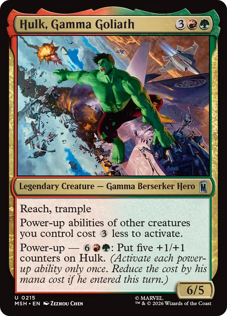 Hulk, Gamma Goliath [Marvel Super Heroes] | Total Play