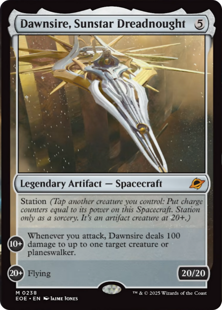 Dawnsire, Sunstar Dreadnought [Edge of Eternities] | Total Play