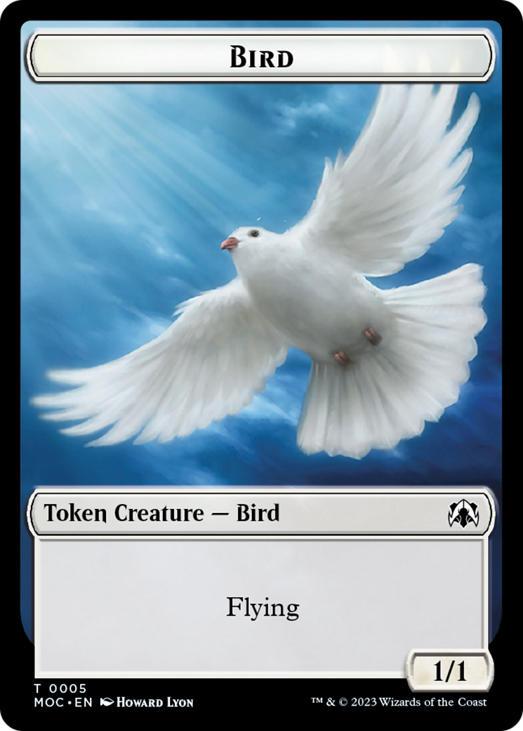 Bird // Kobolds of Kher Keep Double-Sided Token [March of the Machine Commander Tokens] | Total Play