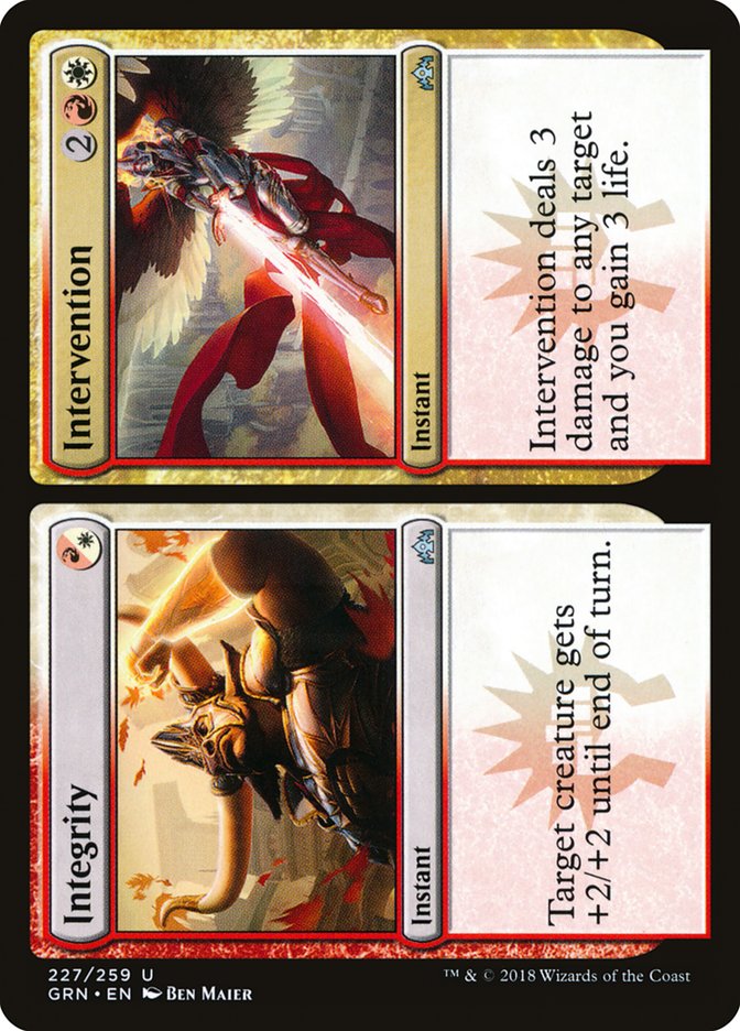Integrity // Intervention [Guilds of Ravnica] | Total Play