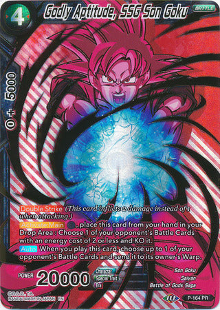 Godly Aptitude, SSG Son Goku (P-164) [Promotion Cards] | Total Play