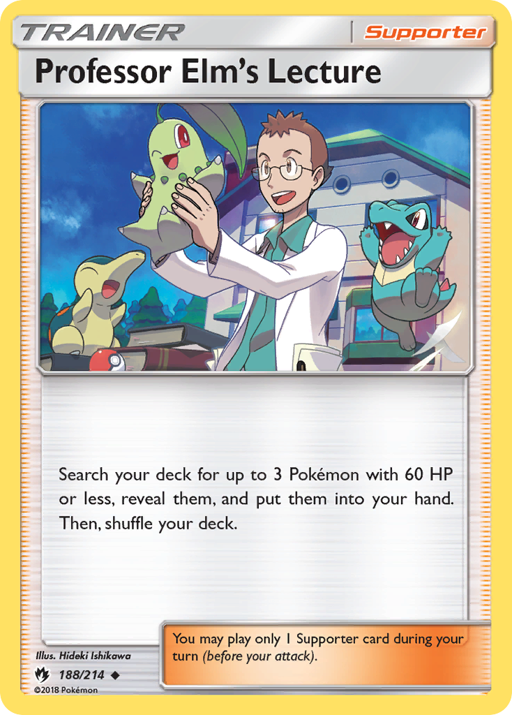 Professor Elm's Lecture (188/214) [Sun & Moon: Lost Thunder] | Total Play