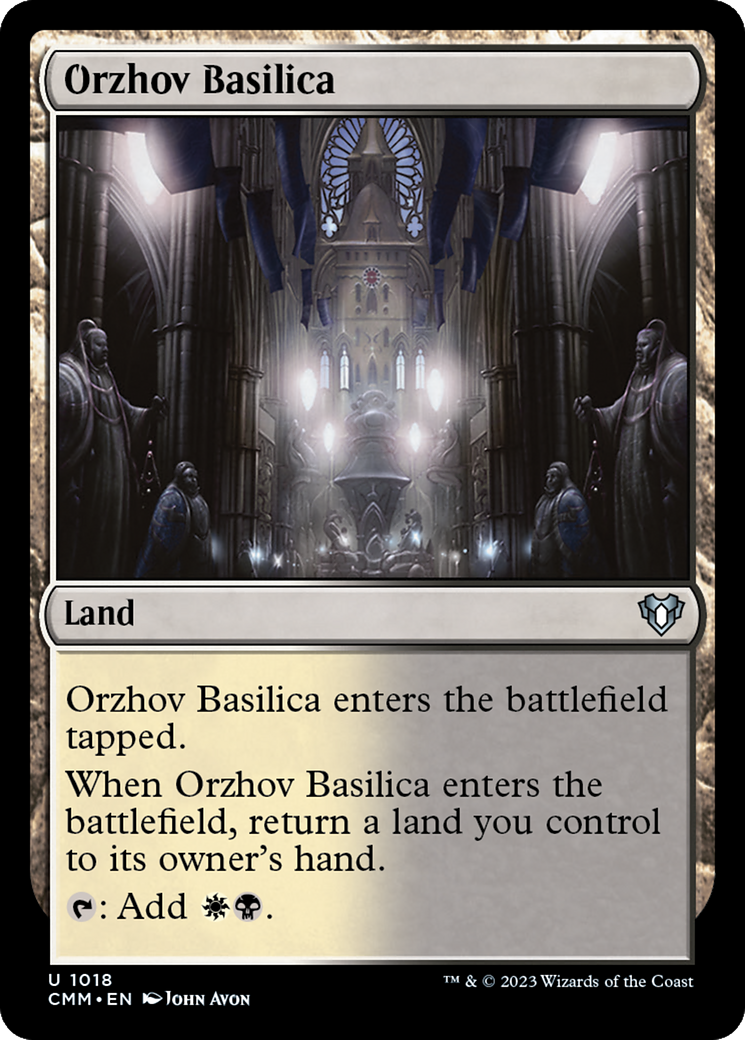 Orzhov Basilica [Commander Masters] | Total Play