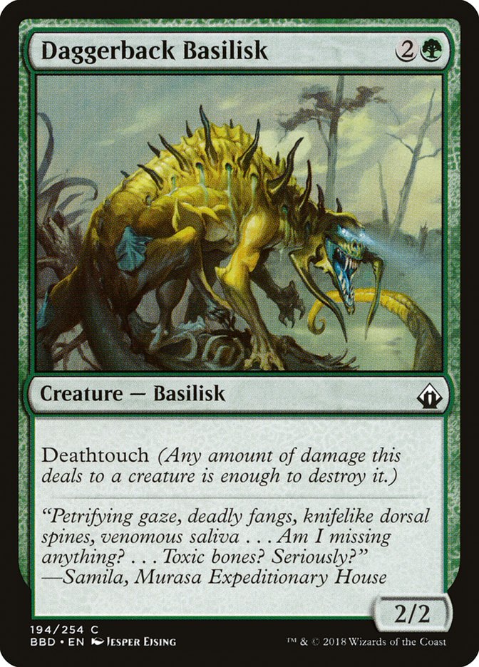 Daggerback Basilisk [Battlebond] | Total Play