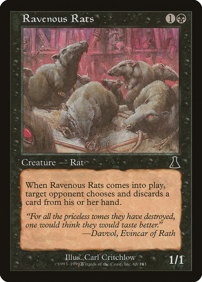 Ravenous Rats [Urza's Destiny] | Total Play