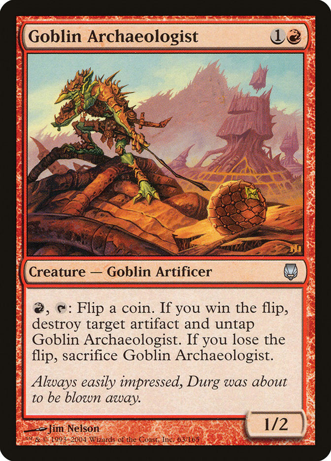 Goblin Archaeologist [Darksteel] | Total Play