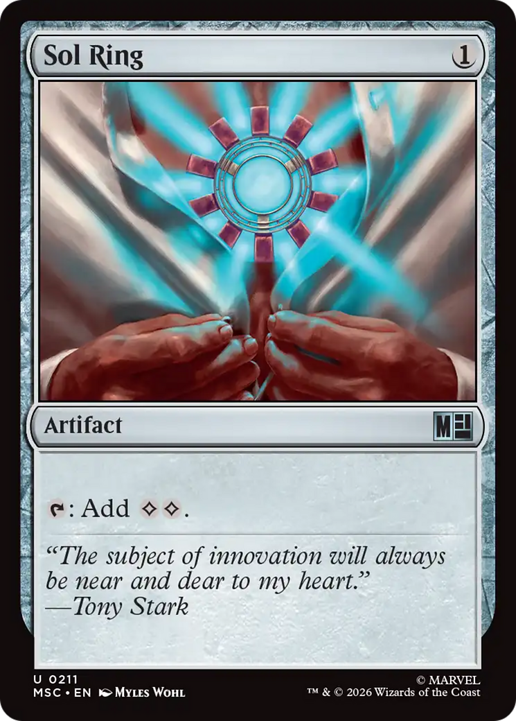 Sol Ring [Marvel Super Heroes Commander] | Total Play