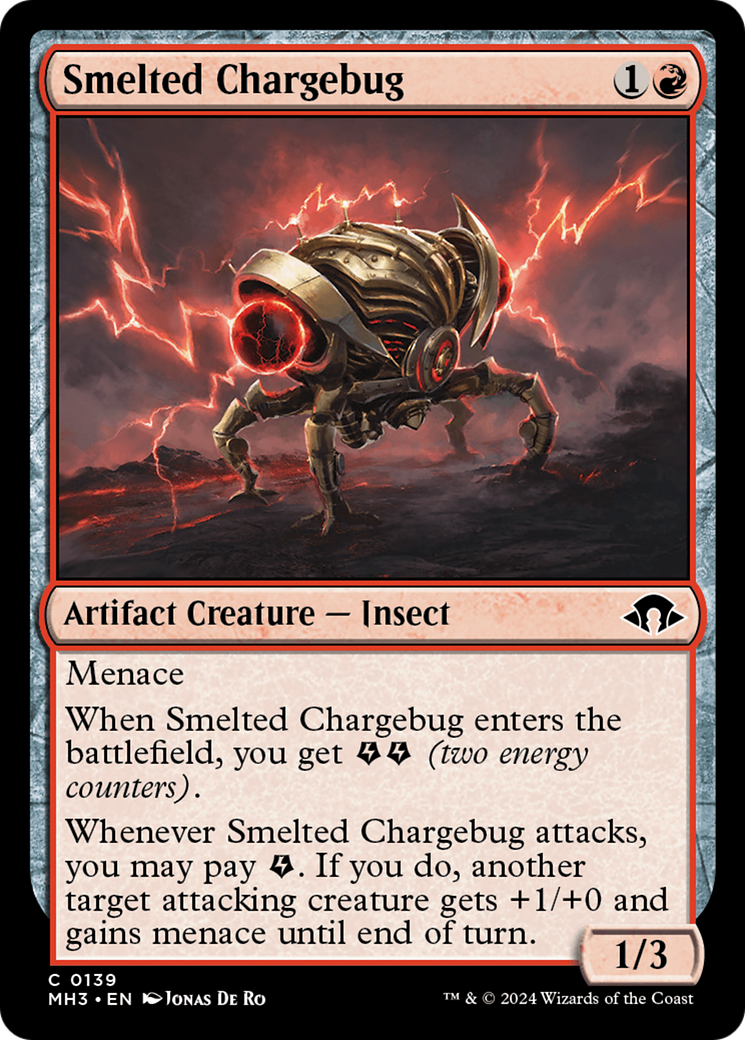 Smelted Chargebug [Modern Horizons 3] | Total Play