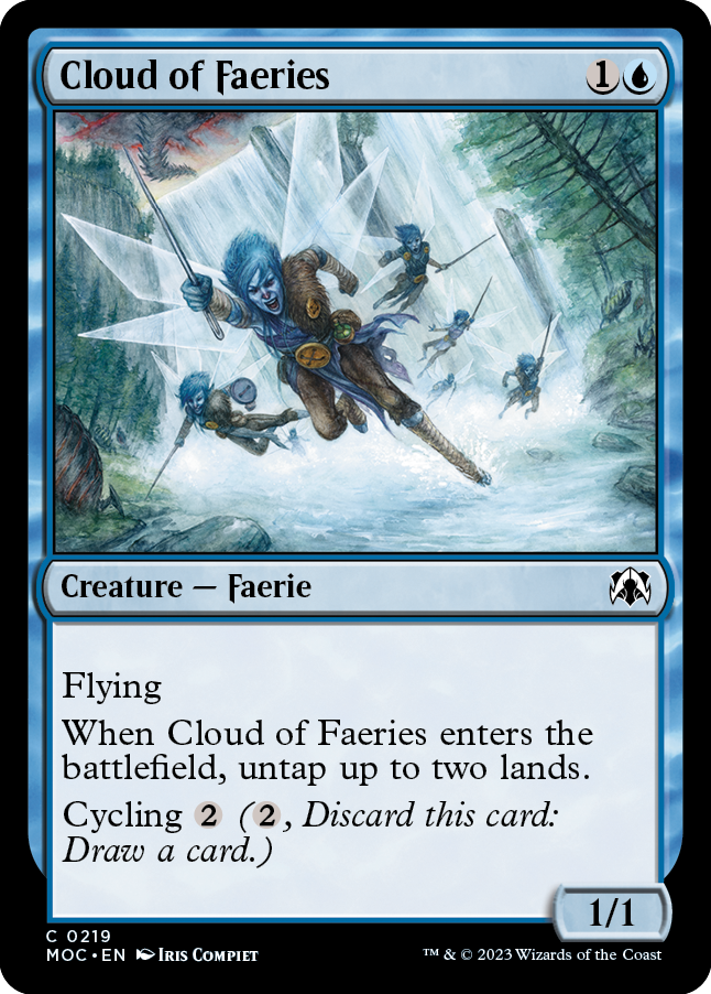 Cloud of Faeries [March of the Machine Commander] | Total Play