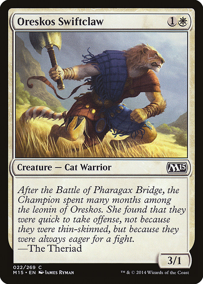Oreskos Swiftclaw [Magic 2015] | Total Play