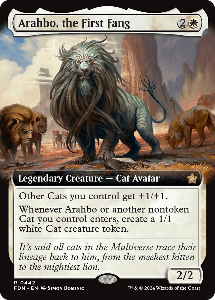 Arahbo, the First Fang (Extended Art) [Foundations] | Total Play