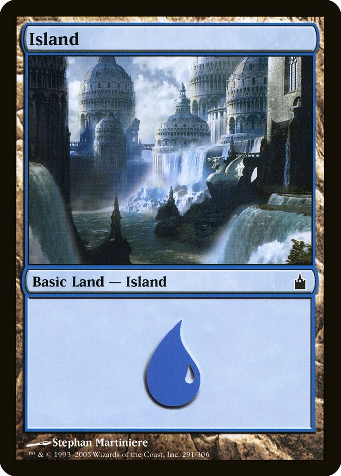 Island (291) [Ravnica: City of Guilds] | Total Play