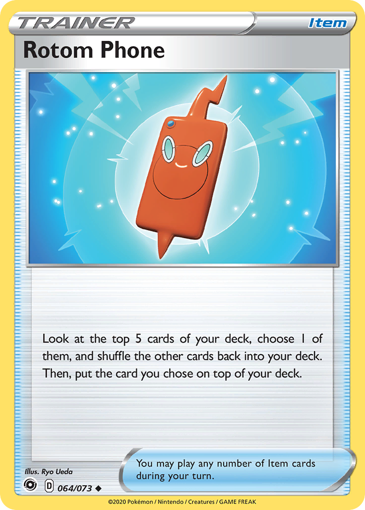 Rotom Phone (064/073) [Sword & Shield: Champion's Path] | Total Play