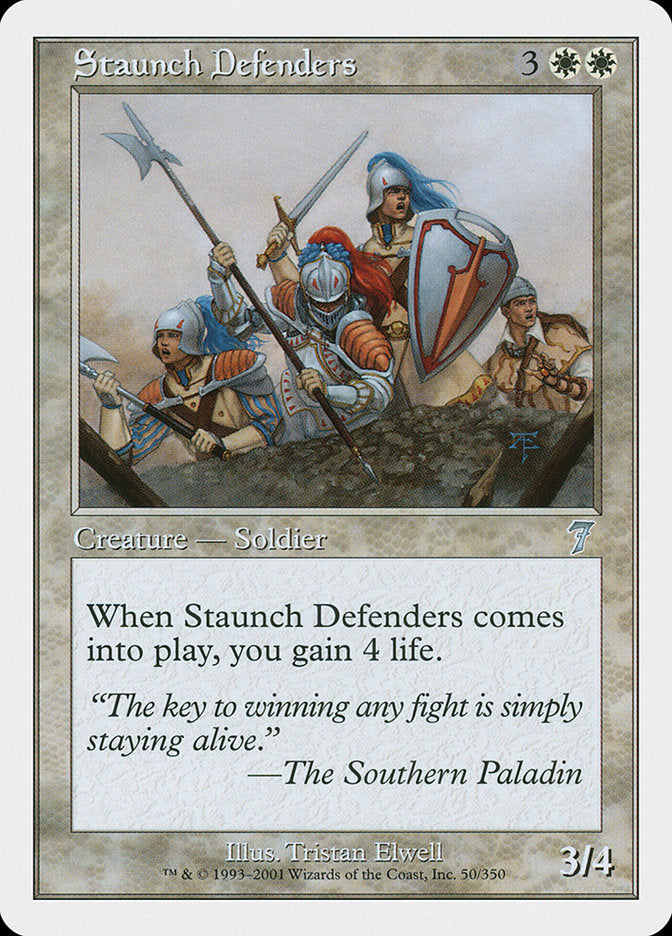 Staunch Defenders [Seventh Edition] | Total Play